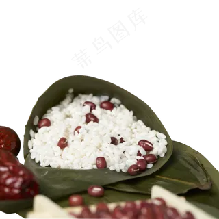 端午节红豆粽子免抠图