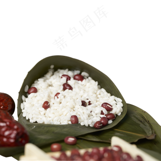 端午节红豆粽子免抠图