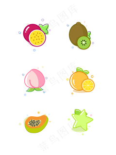 MEB水果素材设计可商用
