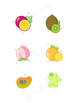 MEB水果素材设计可商用