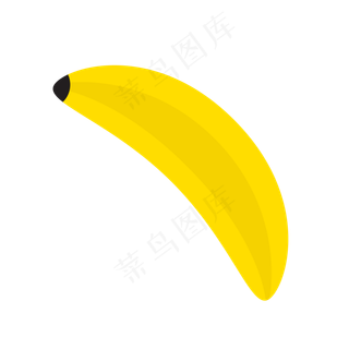 夏至夏天暑假可口水果香蕉免扣素