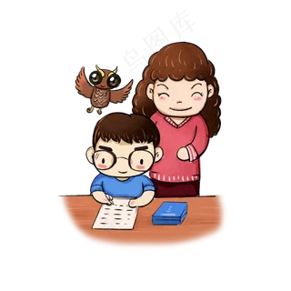 高考加油母爱陪伴