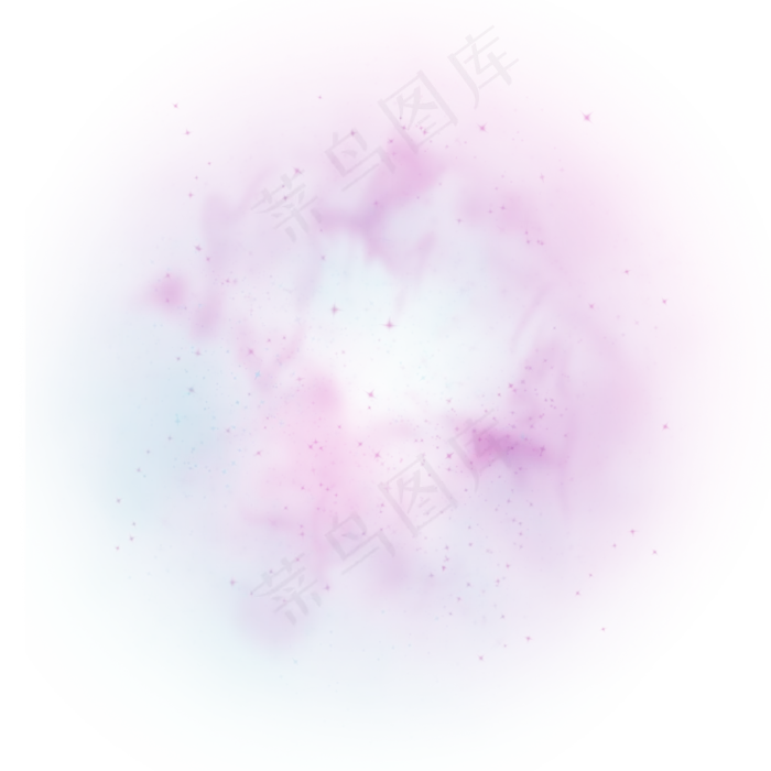 手绘创意唯美星空装饰,免抠元素
