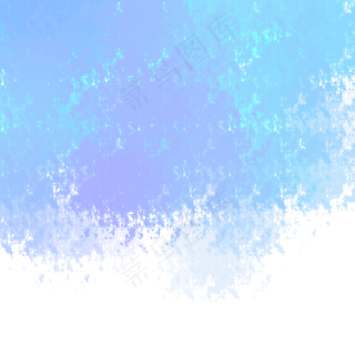 小清新蓝色渐变水彩底纹