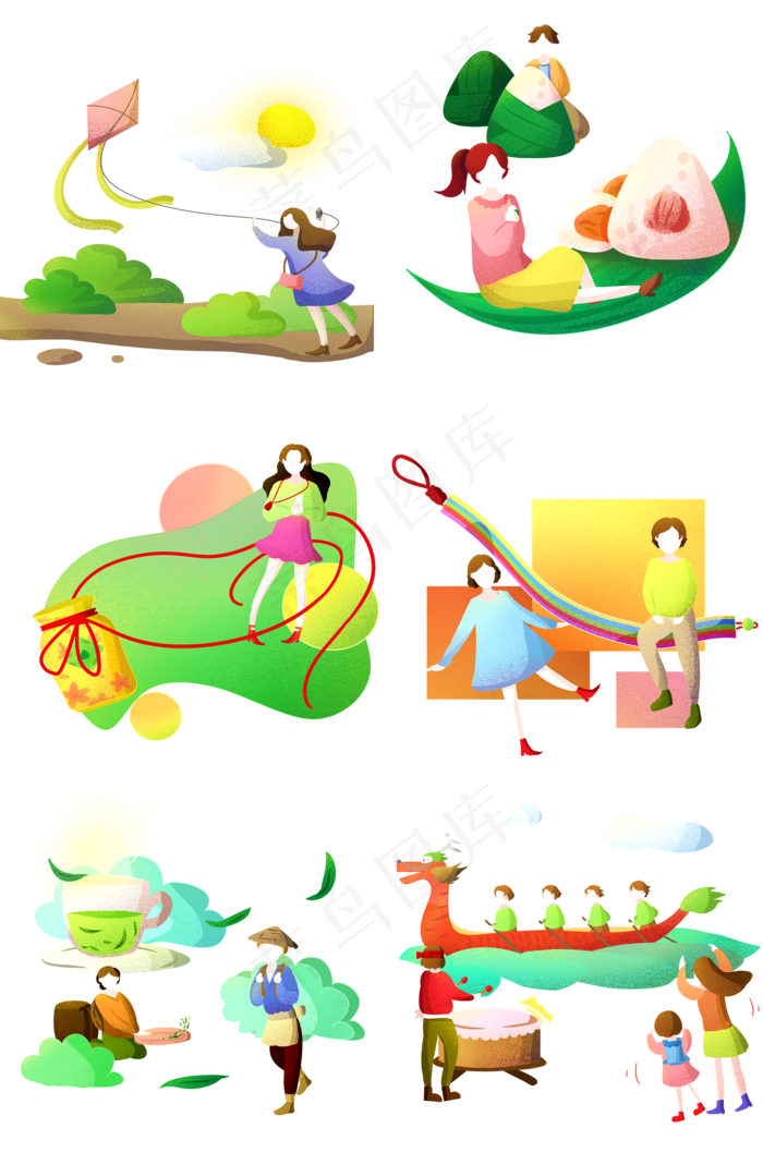 端午节人物合集