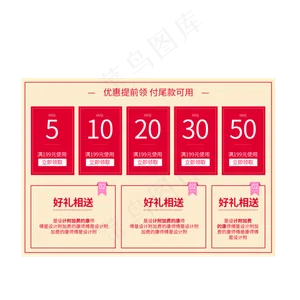 电商优惠券