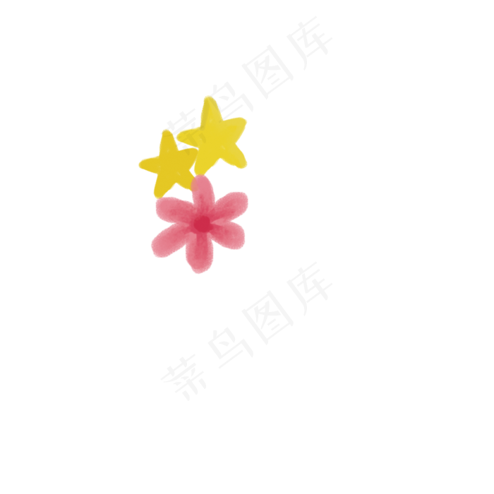 春天鲜花PNG下载(2000X2000(DPI:300))psd模版下载