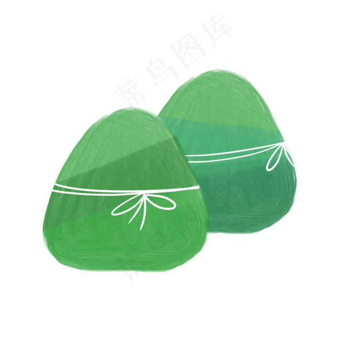 端午节绿色粽子食物