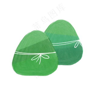 端午节绿色粽子食物