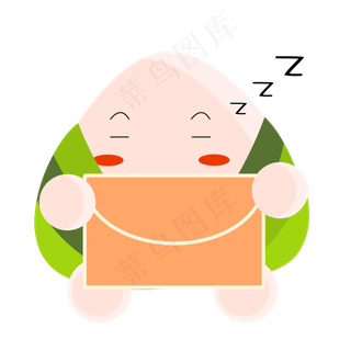 端午节卡通粽子主题信息图标