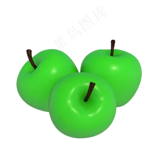 青色水果苹果