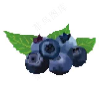 像素格蓝莓