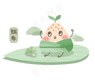 端午节日粽子图标