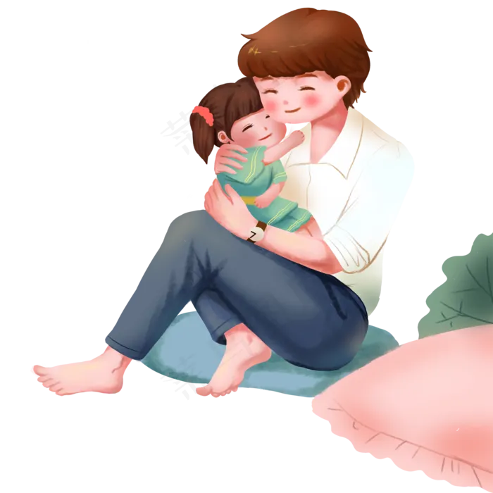 父亲亲子(2000X2000(DPI:300))psd模版下载