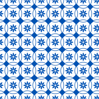 青花瓷花纹图案 青花瓷花纹图案