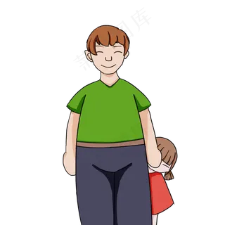 父亲节PNG免扣元素