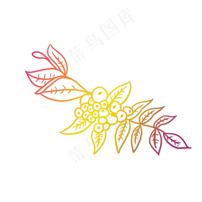 母亲节创意手绘水果