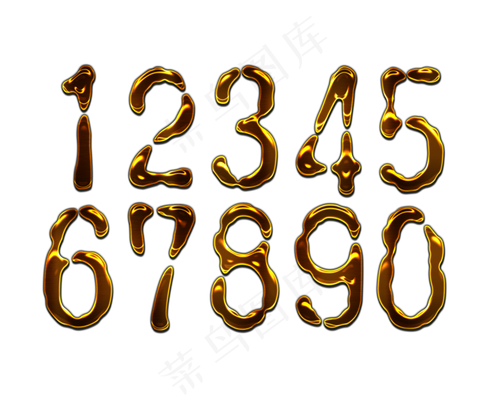 原创数字字体设计