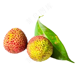 两个荔枝,免抠元素