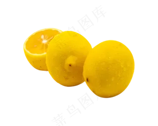 美味黄色柠檬