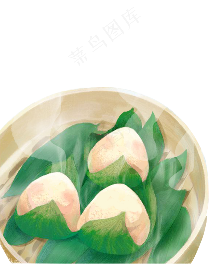 粽子免扣png(3565X4498(DPI:300))psd模版下载