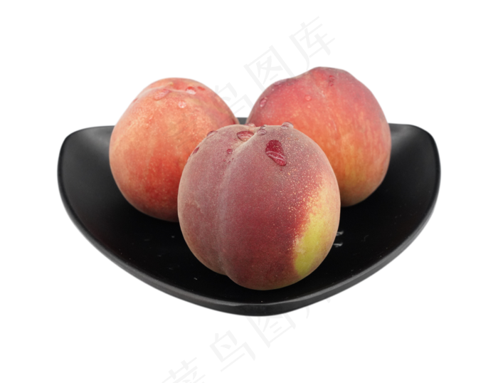 红色水果桃子