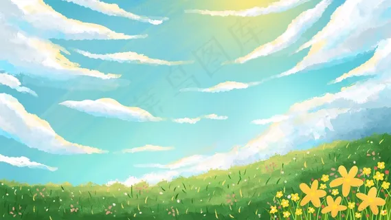 立夏夏天天空白云 立夏夏天天空白云