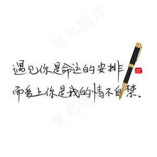 遇见你是命运的安排而爱上你是我情不自禁