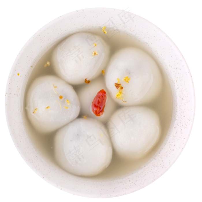 一碗汤圆,免抠元素
