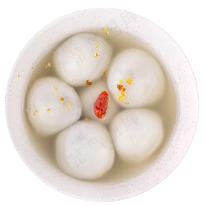 一碗汤圆,免抠元素(2000*2000px 300 dpi )psd模版下载