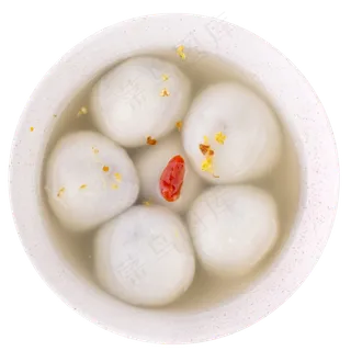 一碗汤圆,免抠元素 一碗汤圆,免抠元素