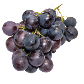 紫红色的葡萄