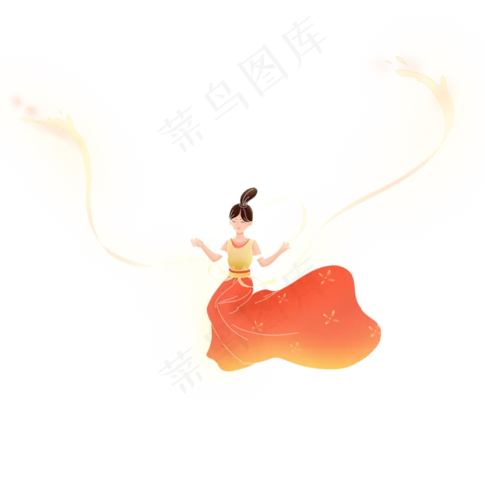 古装女子(2000X2000(DPI:300))psd模版下载