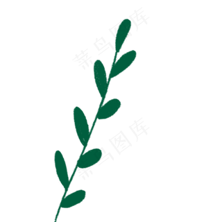 卡通植物枝条下载