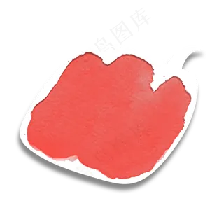 喷墨墨迹扁平气泡框8