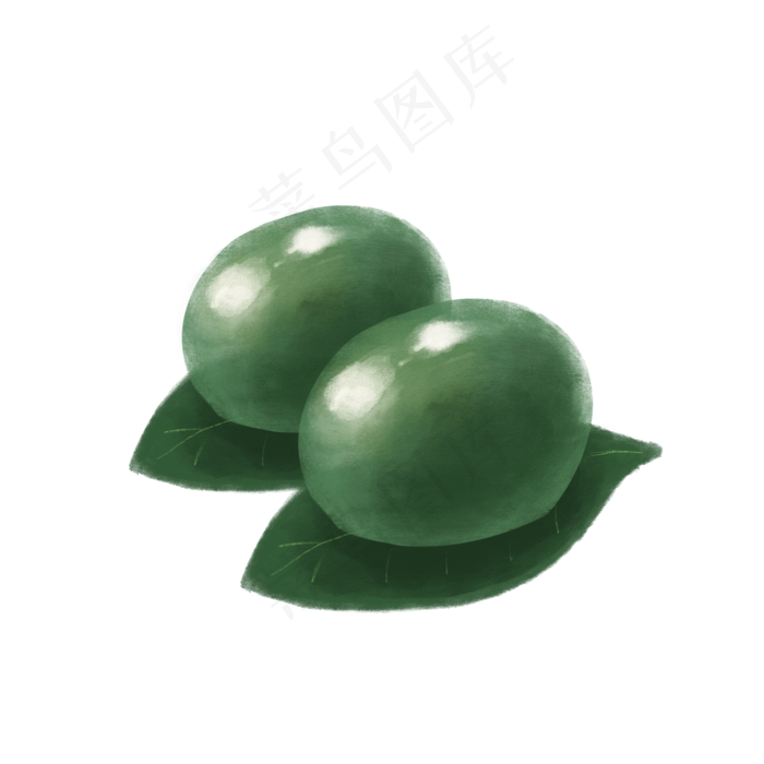 清明农历青团食物节气清明节PN