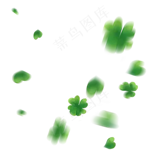 风吹散的落叶漂浮素材免费下载