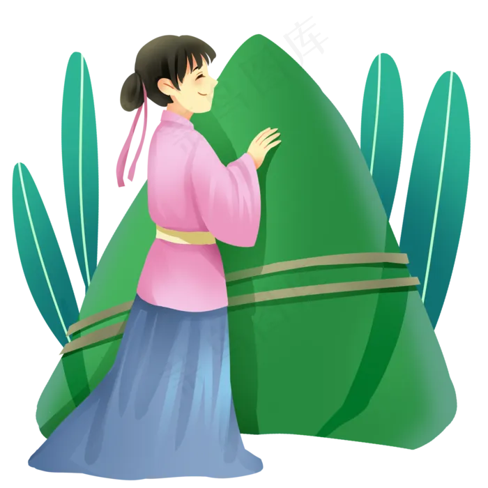 端午粽子小吃(2000X2000(DPI:300))psd模版下载