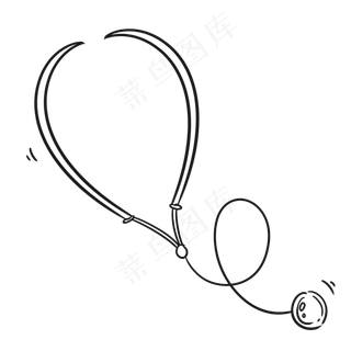 简约六一儿童节玩具听诊器