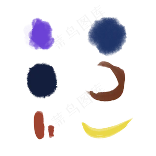 各色中国风笔刷