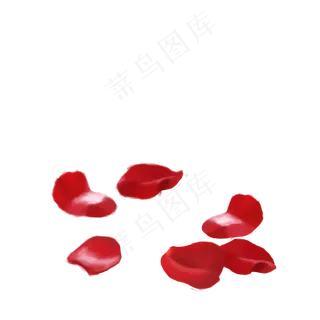 花瓣手绘通用词免扣图