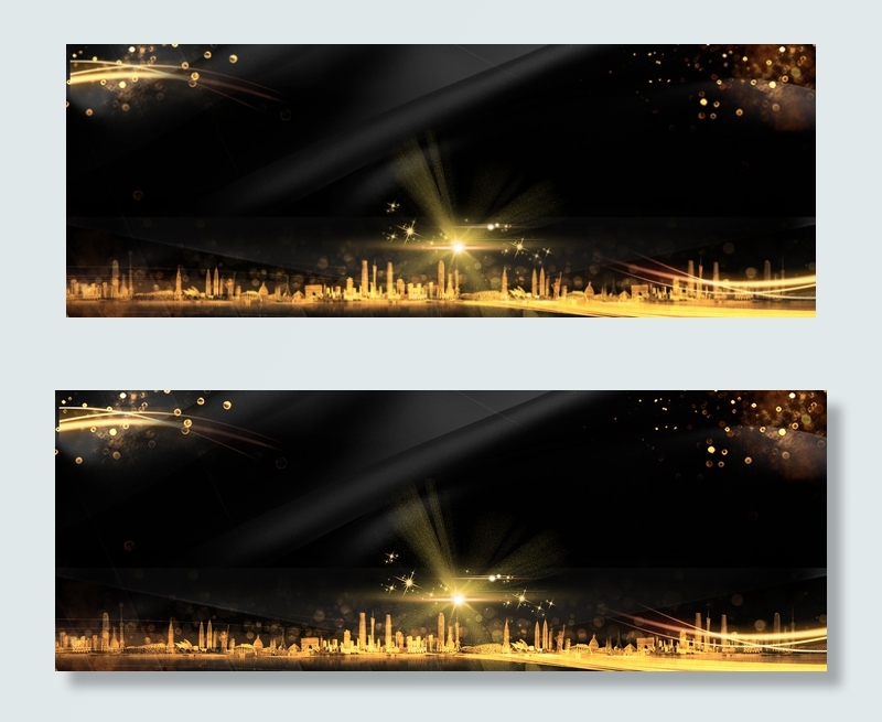 大气黑金房地产荣耀开盘