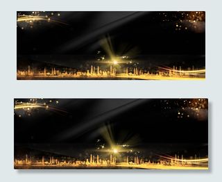 大气黑金房地产荣耀开盘