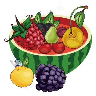 夏季水果设计素材