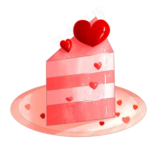 浪漫情人节草莓蛋糕