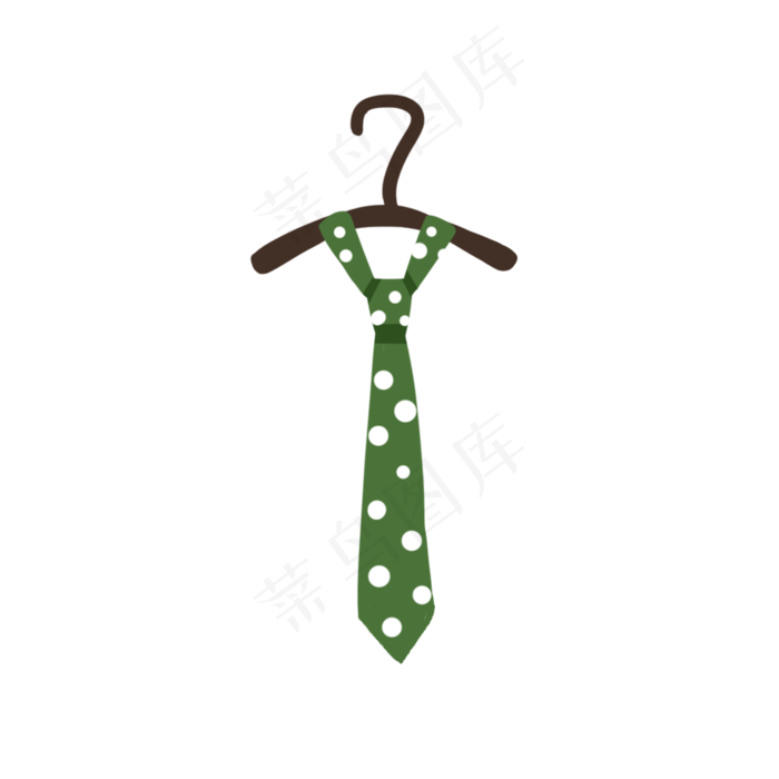 父亲节彩色领带