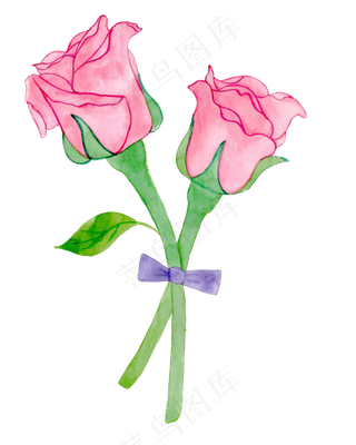 神秘红色玫瑰花