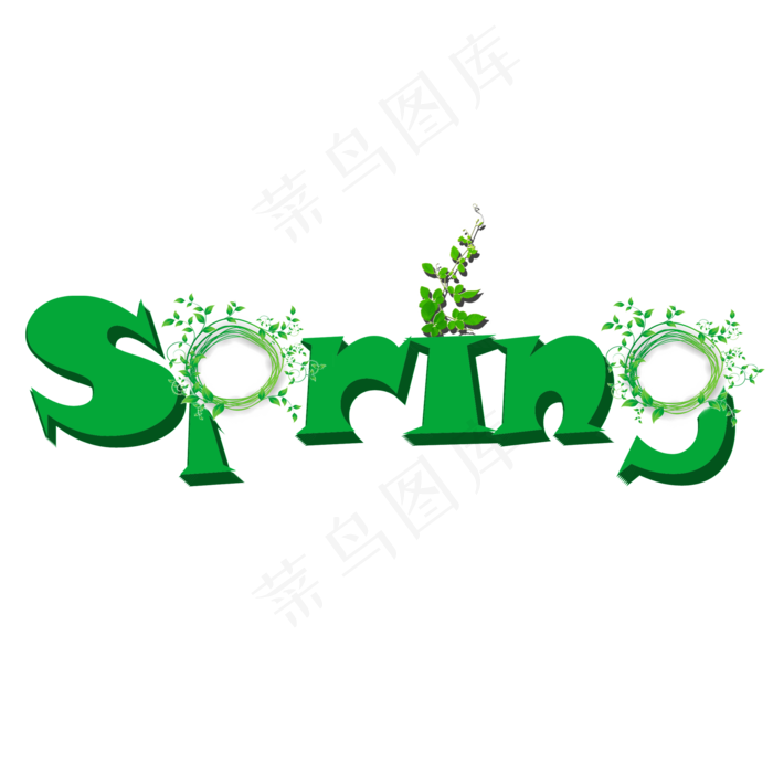 春天Spring矢量图(2000*2000px)psd模版下载