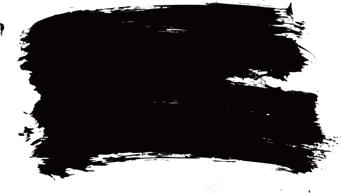 水墨笔刷图(548X390)ai矢量模版下载