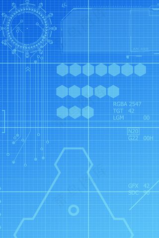 蓝色科技感家电数码店铺首页